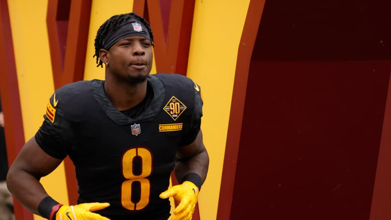 washington commanders at philadelphia eagles: brian robinson