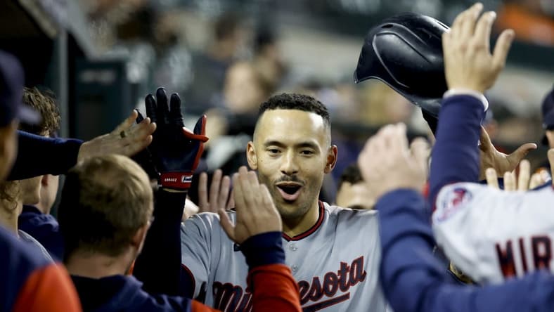 Minnesota Twins shortstop Carlos Correa