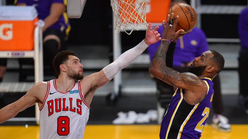 NBA: Chicago Bulls at Los Angeles Lakers