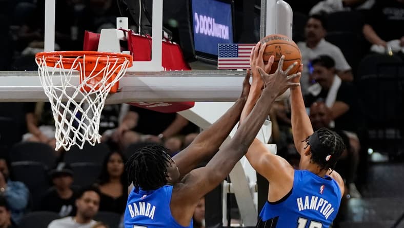 NBA: Orlando Magic at San Antonio Spurs