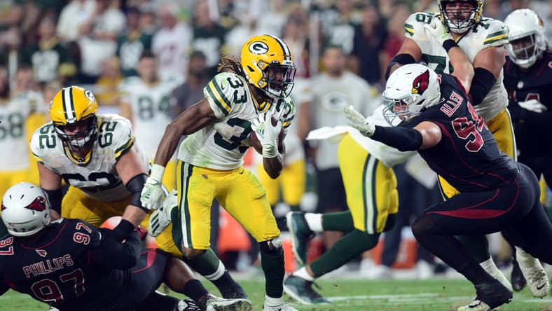 aaron jones trade scenarios, arizona cardinals