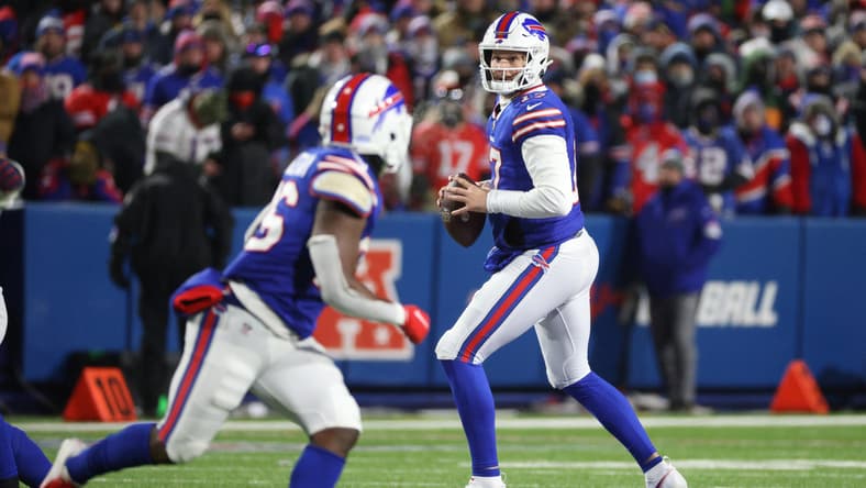 buffalo bills at new england patriots: josh allen