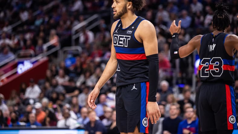 Detroit Pistons guard Cade Cunningham