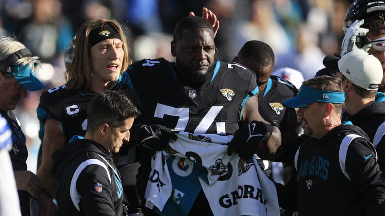 Jacksonville Jaguars' Cam robinson
