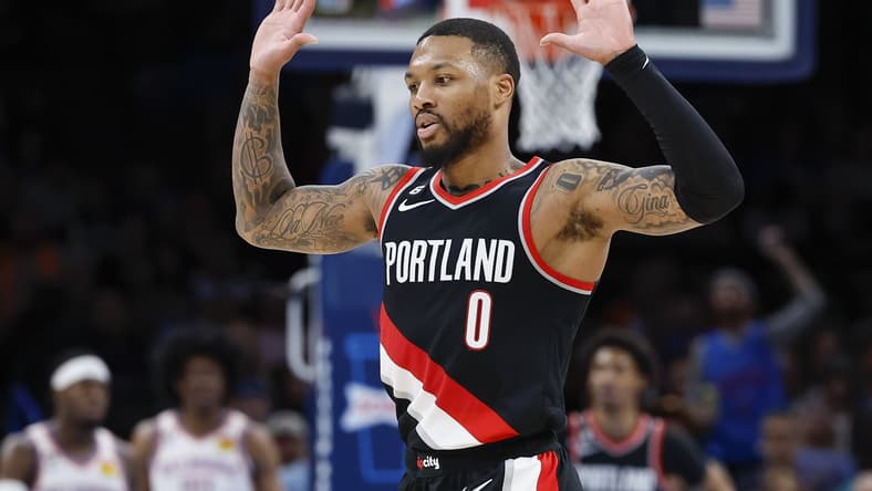 Portland Trail Blazers Damian Lillard