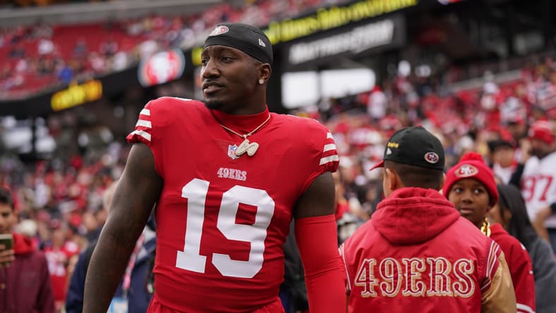 San Francisco 49ers wide receiver deebo samuel