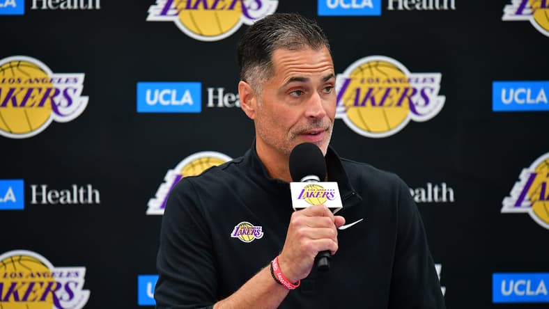 Los Angeles Lakers' Rob Pelinka