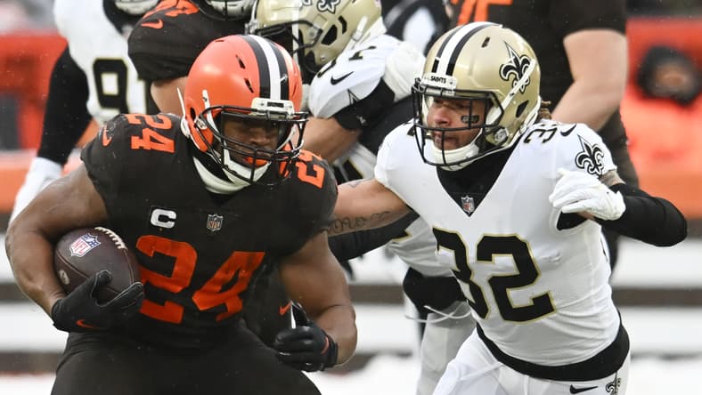 nfl running back rankings week 17: nick chubb