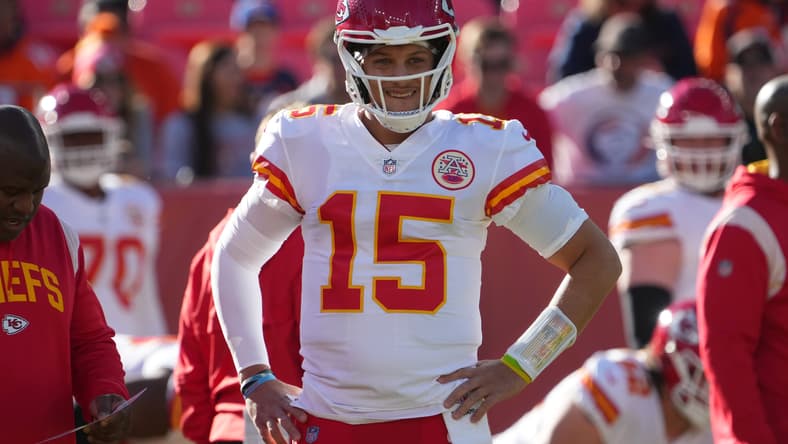 Kansas City Chiefs QB Patrick Mahomes