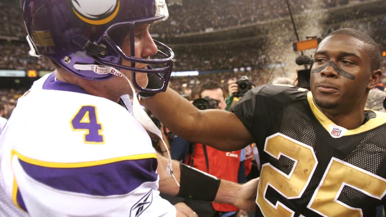 2009 nfc championship game: new orleans saints, minnesota vikings