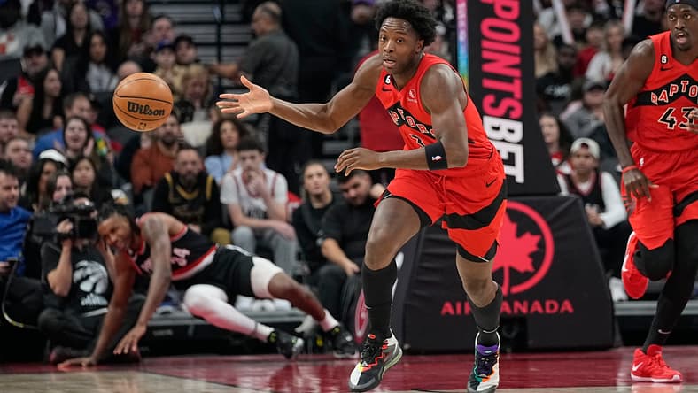 NBA: Portland Trail Blazers at Toronto Raptors