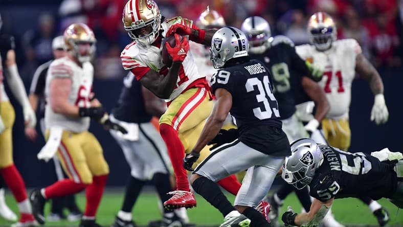 NFL: San Francisco 49ers at Las Vegas Raiders