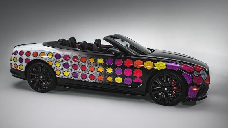 More than 50 sports stars from across the United States have signed a one-of-a-kind Bentley that will be auctioned off on Feb. 20 to support the Sagerstrong Foundation.