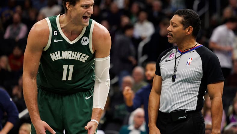 Milwaukee Bucks' Brook Lopez