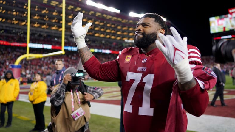 nfl championship sunday loser: trent williams, san francisco 49ers