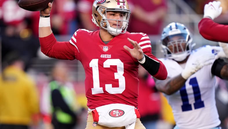 nfl divisional playoffs: brock purdy