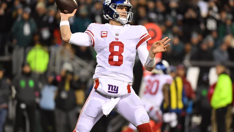 nfl divisional playoffs: new york giants' daniel jones