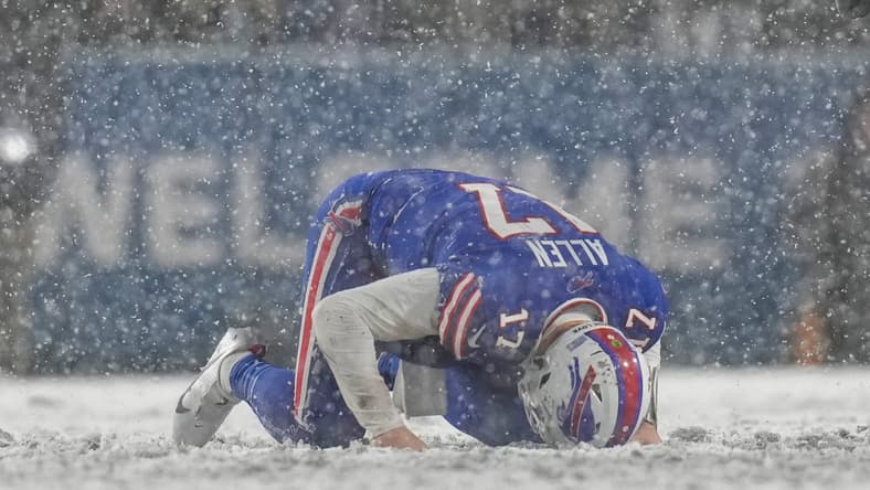 nfl divisional playoffs qb performances: josh allen