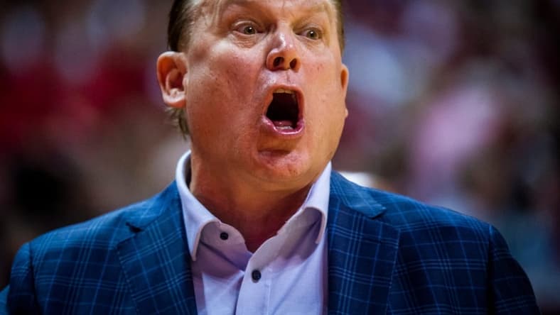 Illinois head coach Brad Underwood