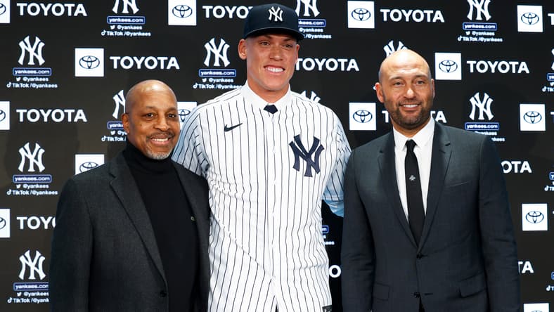 MLB: New York Yankees-Aaron Judge press conference