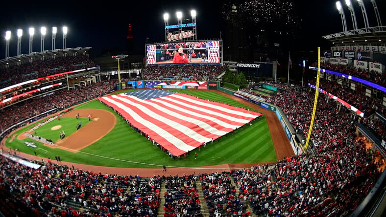 MLB: New York Yankees at Cleveland Guardians