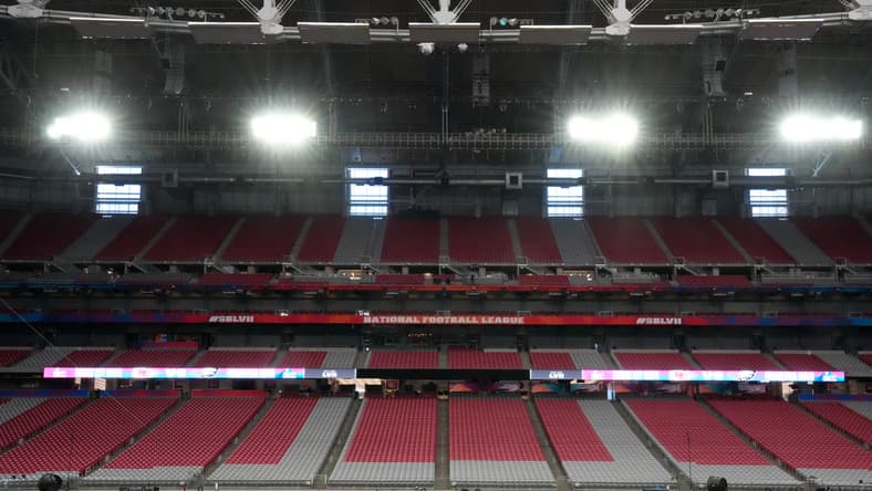 NFL: Super Bowl LVII-Stadium and Field Preparation Press Conference
