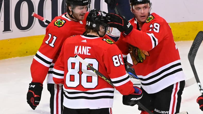 NHL: Columbus Blue Jackets at Chicago Blackhawks