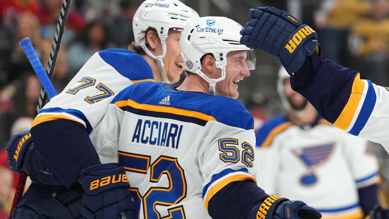 NHL: St. Louis Blues at Vegas Golden Knights