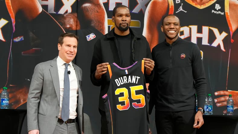 kevin durant debut, phoenix suns