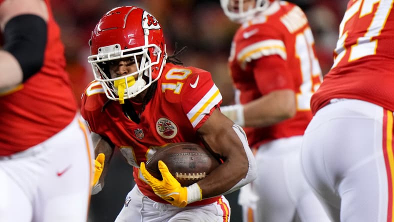 super bowl lvii running back isiah pacheco, kansas city chiefs