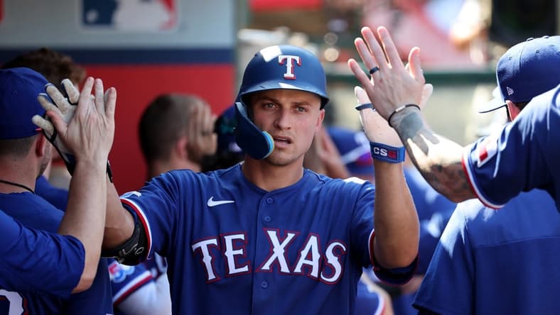 CASHING IN? Rangers shortstop Corey Seager was a huge acquisition in 2022, part of the big spending to rebuild the team over the past two seasons. Mandatory Credit: Kiyoshi Mio-USA TODAY Sports