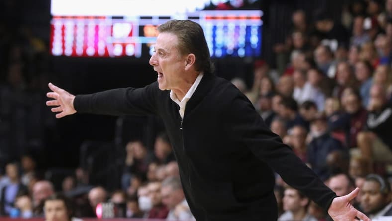 Iona head coach Rick Pitino during a game at Iona Nov. 7, 2022. Iona beat Penn 78-50.

College Basketball Penn At Iona