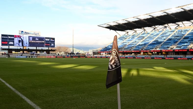 Mar 11, 2023; San Jose, California, USA; A general view prior to the match between the San Jose Earthquakes and the Colorado Rapids at PayPal Park. Mandatory Credit: Robert Edwards-USA TODAY Sports