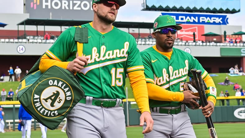 MLB: Spring Training-Oakland Athletics at Chicago Cubs