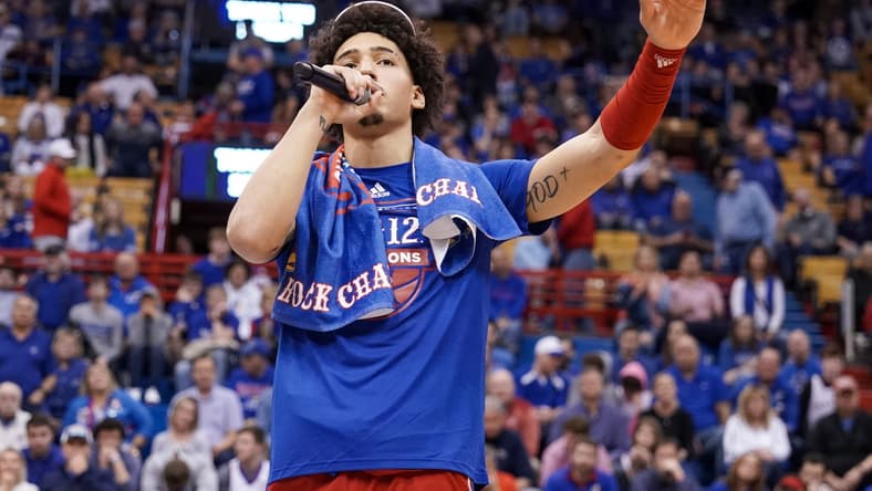 NCAA Basketball: Texas Tech at Kansas