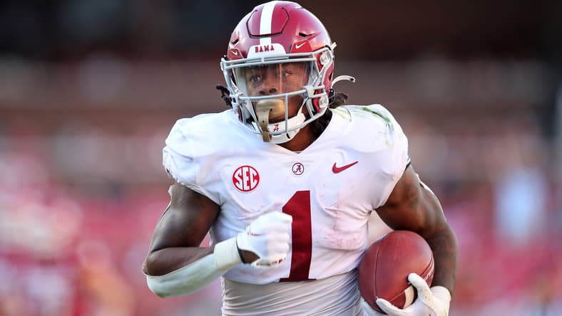 NCAA Football: Alabama at Arkansas