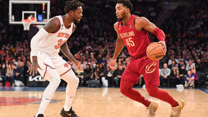 cleveland cavaliers at new york knicks