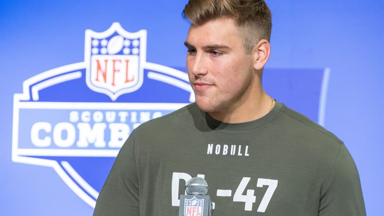 2023 nfl mock draft:  lukas van ness, new england patriots