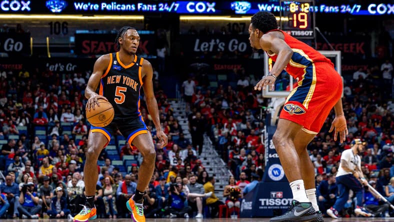 NBA: New York Knicks at New Orleans Pelicans