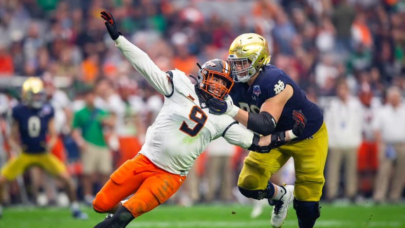 NCAA Football: Fiesta Bowl-Oklahoma State at Notre Dame