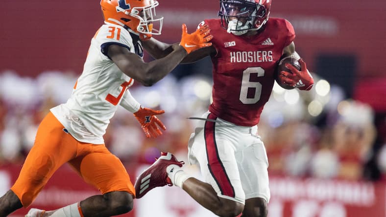 NCAA Football: Illinois at Indiana