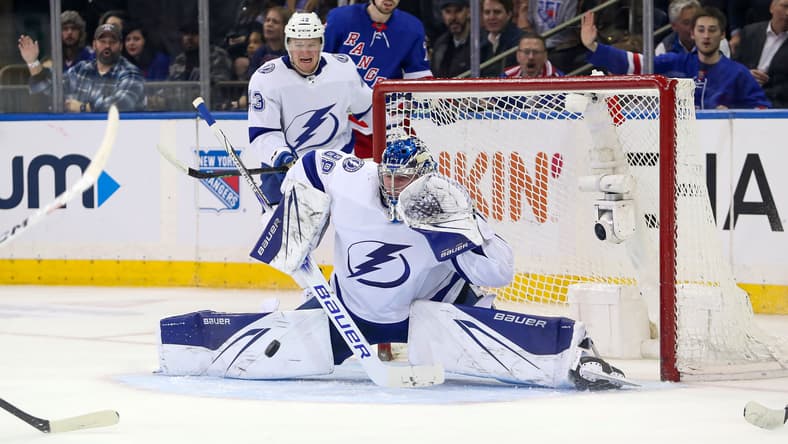 NHL: Tampa Bay Lightning at New York Rangers
