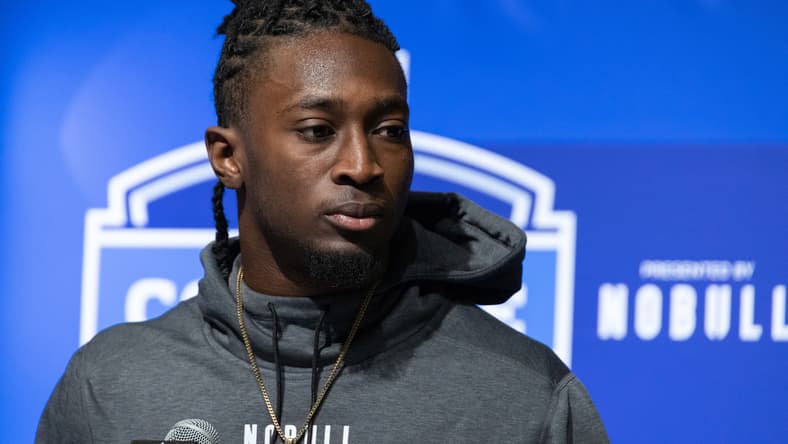 los angeles rams mock draft; darius rush