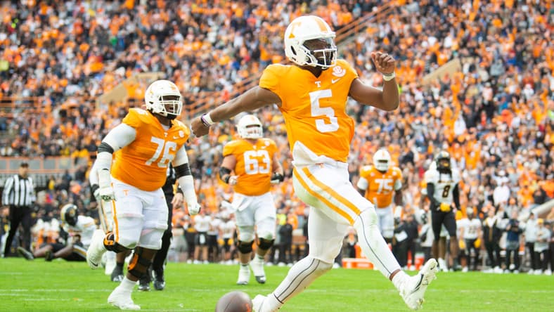nfl draft big board: hendon hooker, tennessee