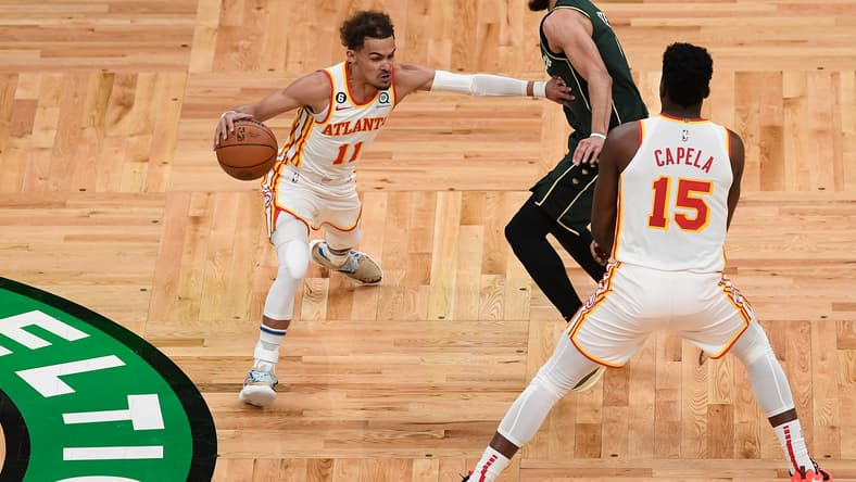 trae young, atlanta hawks, nba playoffs