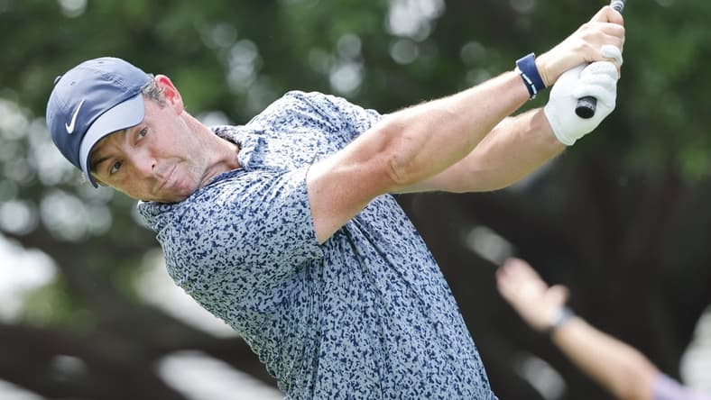 Mar 5, 2023; Orlando, Florida, USA; Rory McIlroy hits his drive on the first hole during the final round of the Arnold Palmer Invitational golf tournament. Mandatory Credit: Reinhold Matay-USA TODAY Sports
