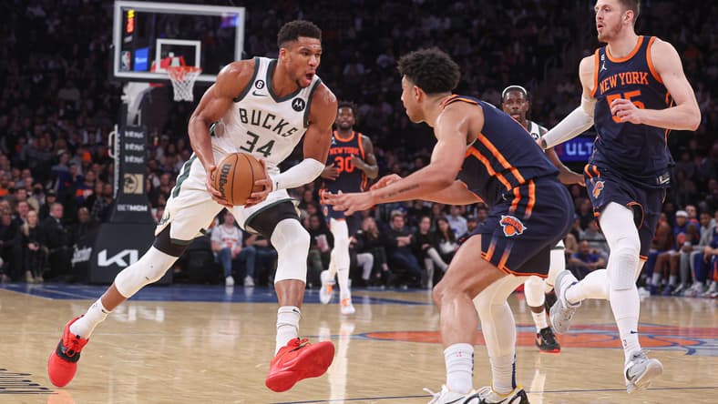NBA: Milwaukee Bucks at New York Knicks