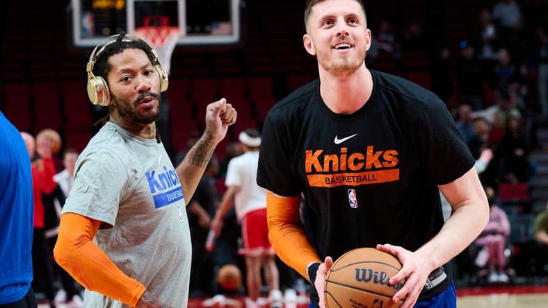 NBA: New York Knicks at Portland Trail Blazers