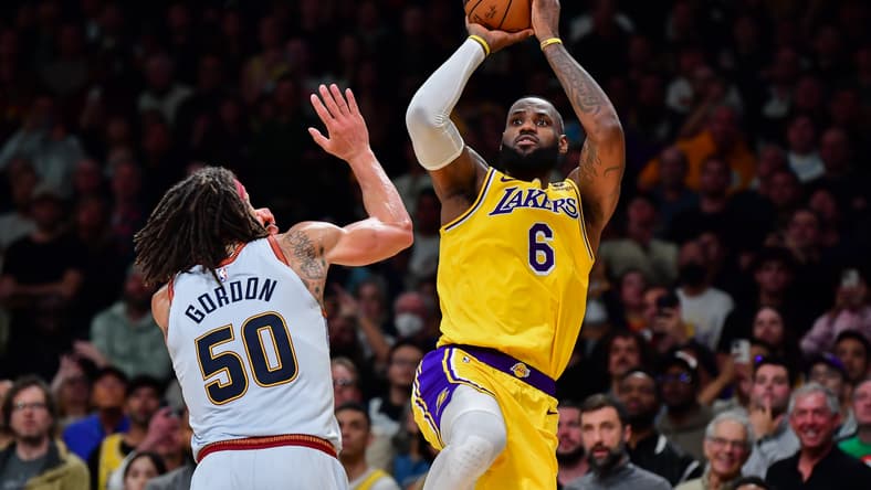 NBA: Playoffs-Denver Nuggets at Los Angeles Lakers