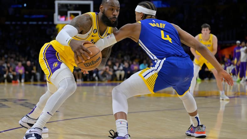 NBA: Playoffs-Golden State Warriors at Los Angeles Lakers